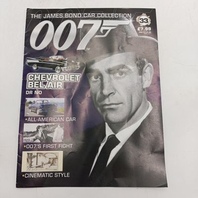 James Bond 007 Chevrolet Bel Air model car with booklet - Dr No