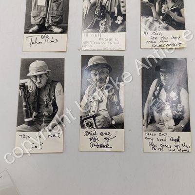 Lot of 6 Photos of people who worked at the Cape Times and given to Zigi when she left the paper ( retired ) - His name was Herman Pianczyk