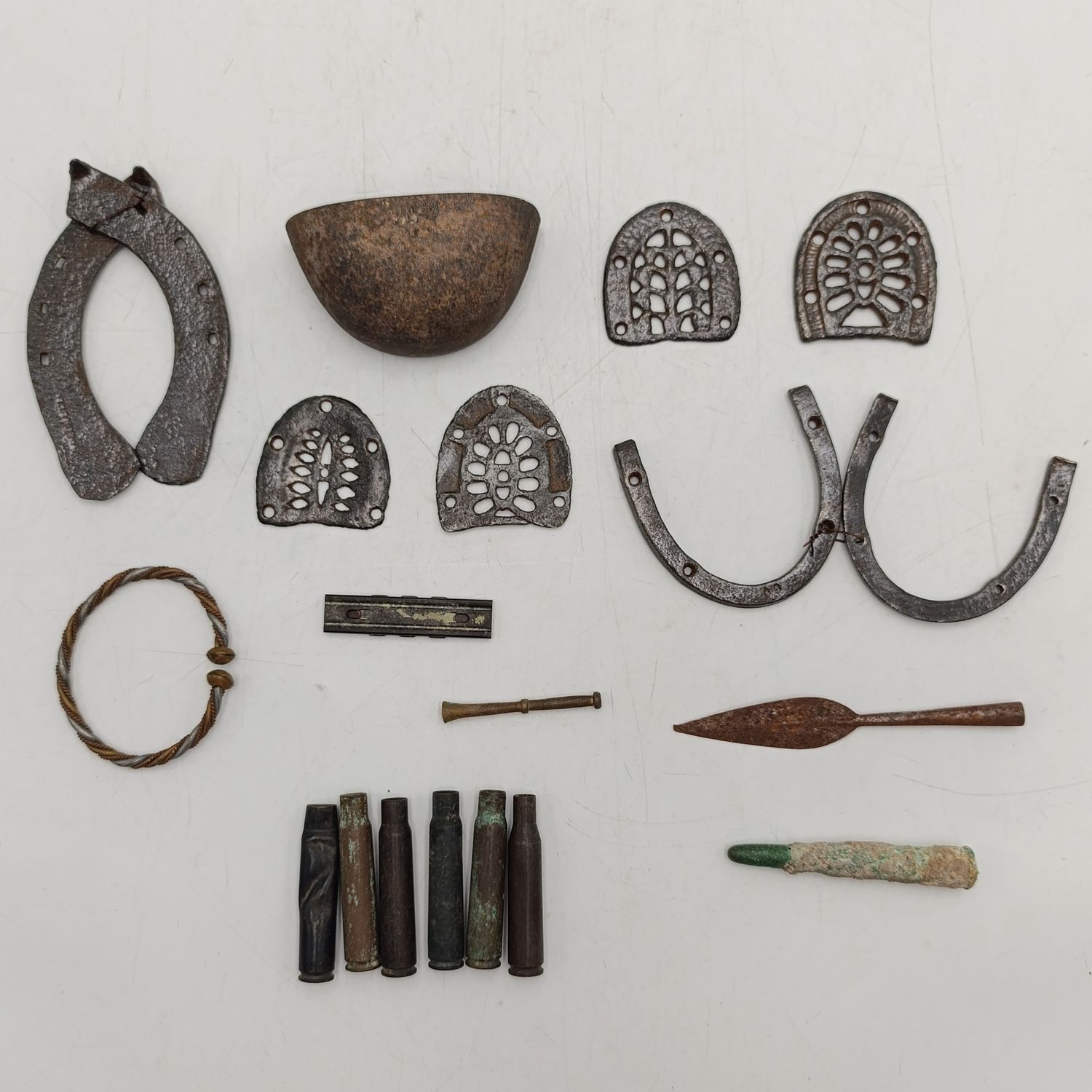 Lot of vintage Metal Detecting Finds from Oshikoto , Waterberg and Swakopmund area in German South West Africa