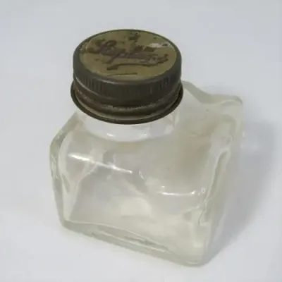 Vintage Stephens ink pot with pen rest