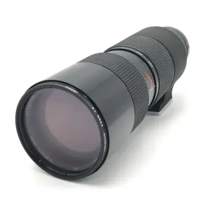 Vivitar 120mm-600mm f 1:5,6-8,0 telephoto 200m lens in case - lens is clean - P/K mount