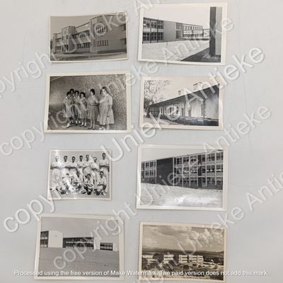 Lot of 8 photos - Early 1960's - Late 1950's - Windhoek high school - some with names - from Logic collection
