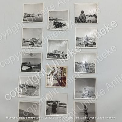Lot of 13 photos mostly taken ot Marina da Gama and Lakeside - Vintage 1972
