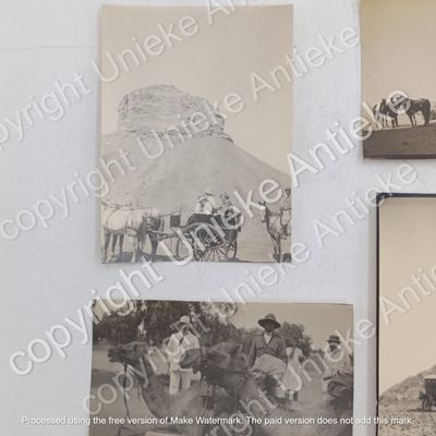 Lot of 6 photos taken in South West Africa Early 20th century
