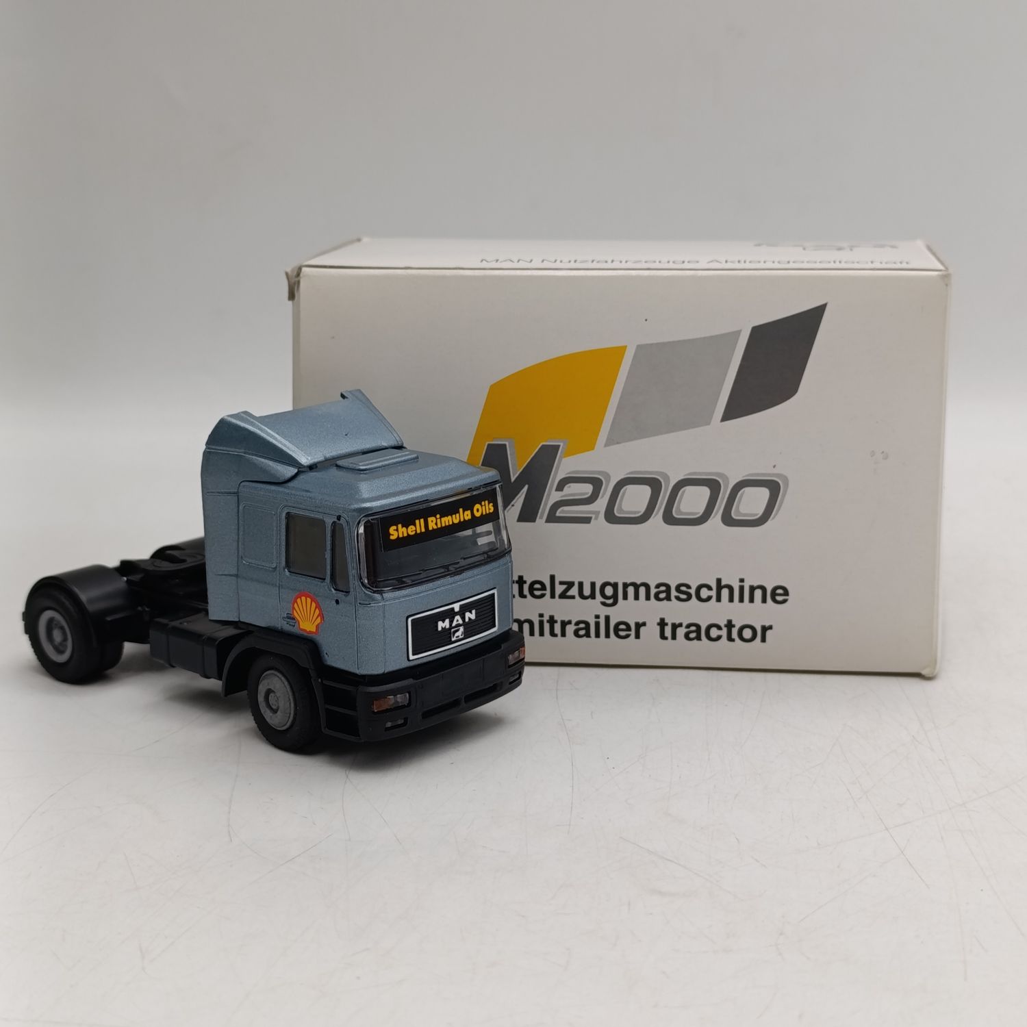 MAN M200 Semitrailer tractor die-cast model truck in box