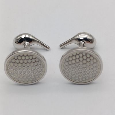Pair of Tateossian London designer golfing cufflinks - original box damaged