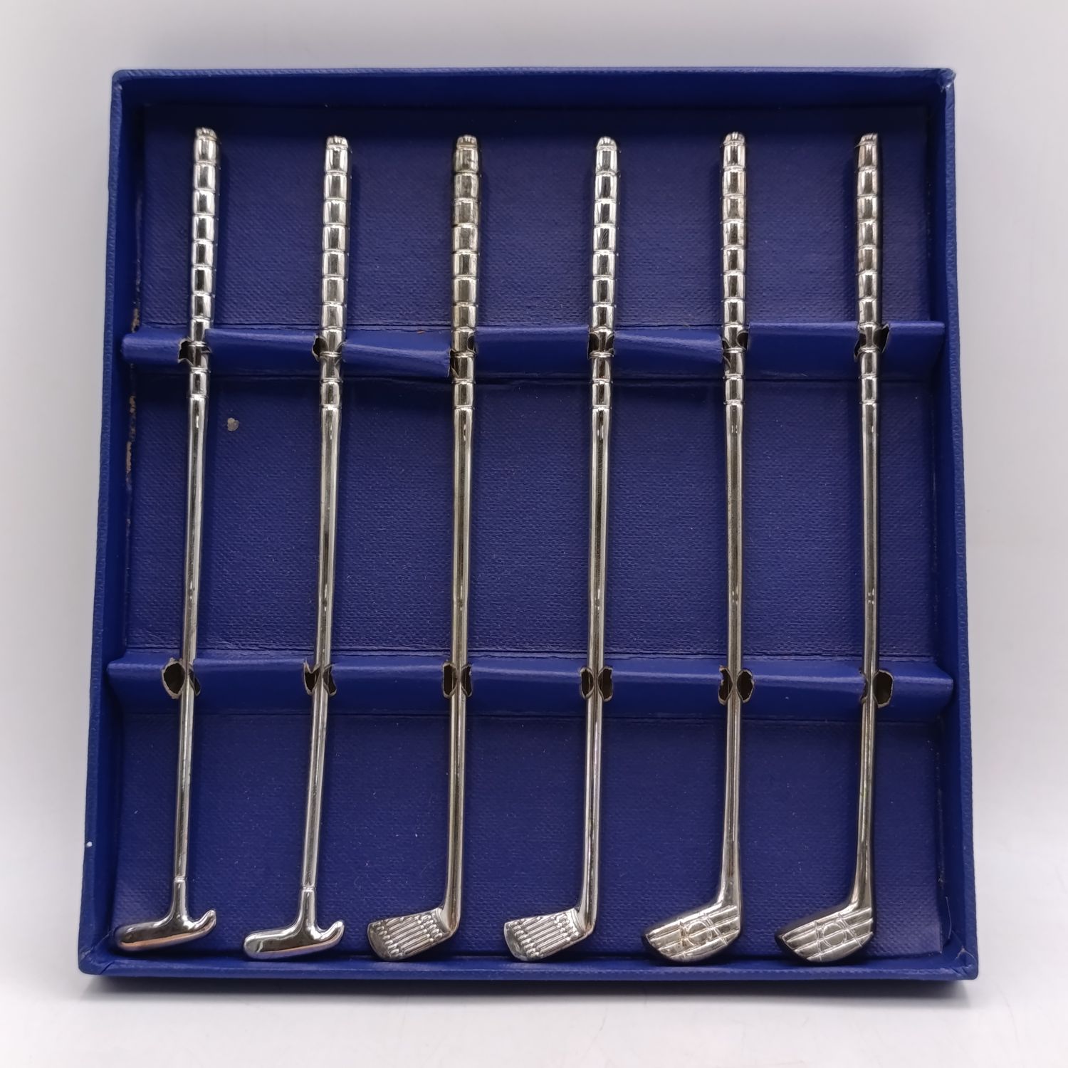 Set of 6 Golf Club Swizzle sticks