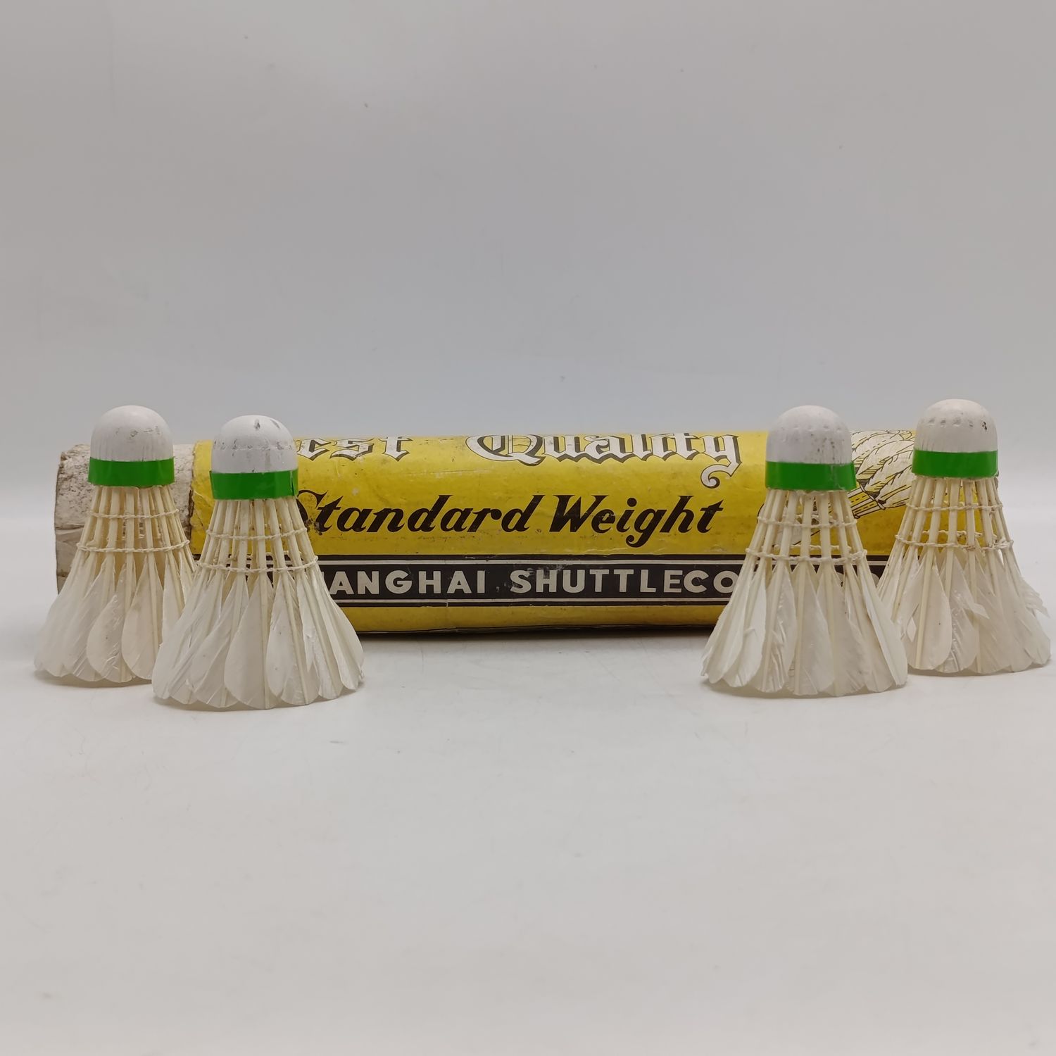 Lot of 4 vintage Badminton Shuttlecocks