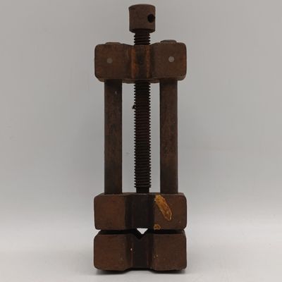 Vintage metal table top vice clamp