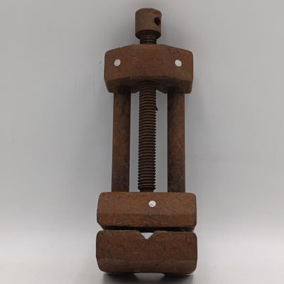 Vintage metal table top vice clamp