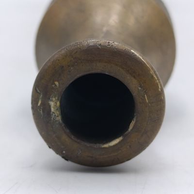 Vintage brass fire hose nozzle