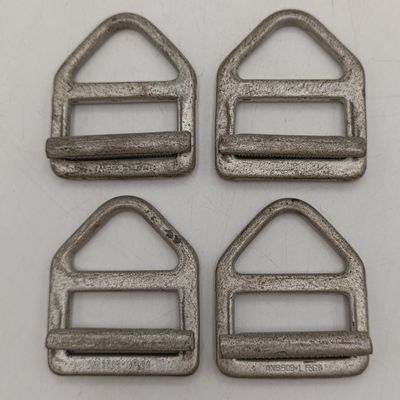 Lot of 4 Military parachute harness rings