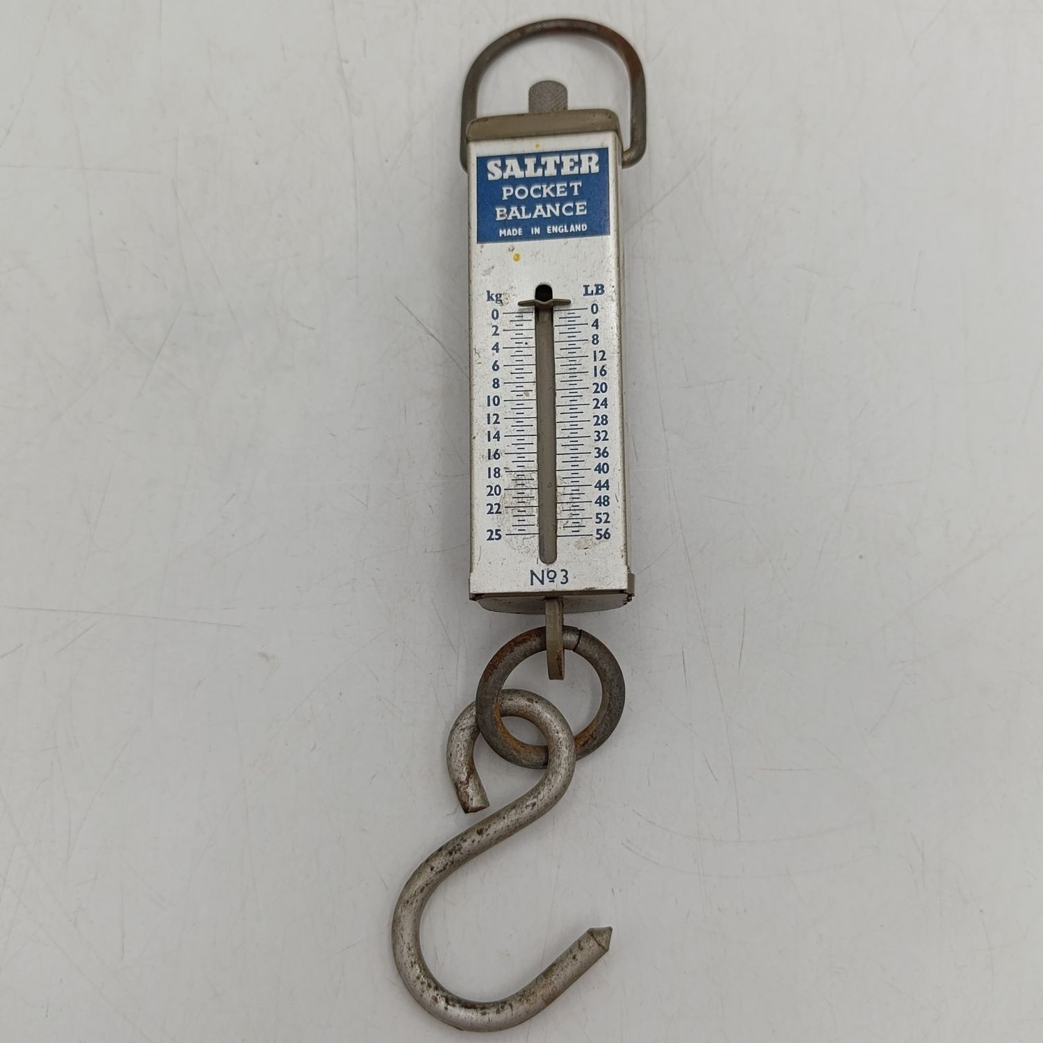 Vintage Salter No.3 Pooket scale - 25kg