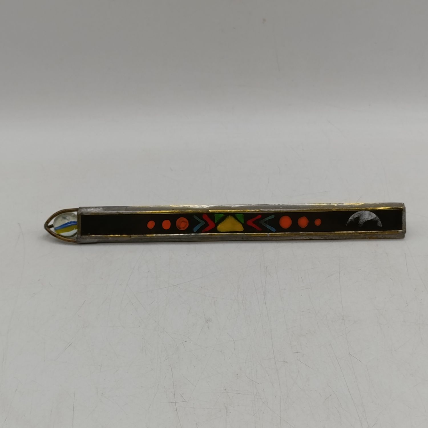 Vintage glass marble type kaleidoscope