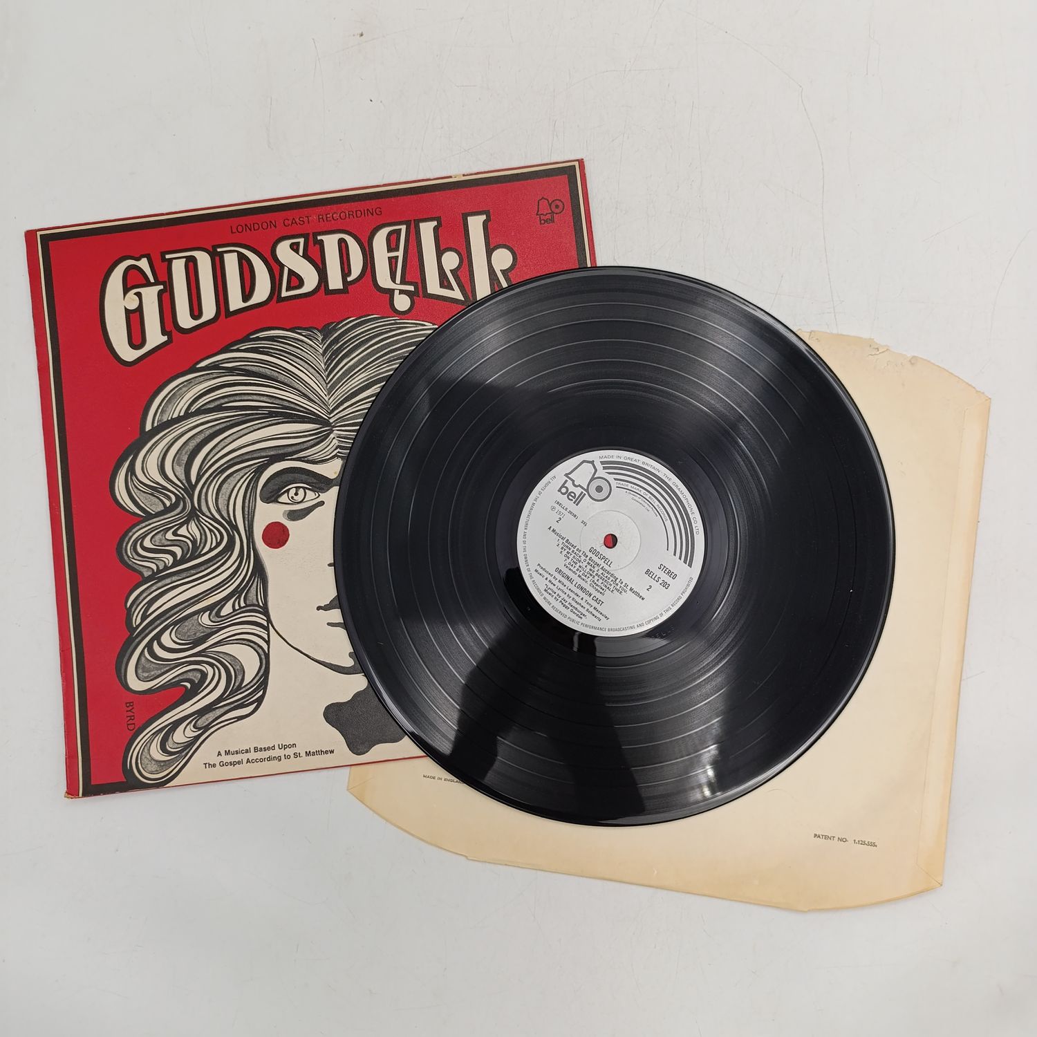 Godspell by Original London cast LP vinyl record - Bells 203