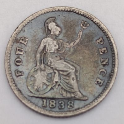 Great Britain 1838 Four pence