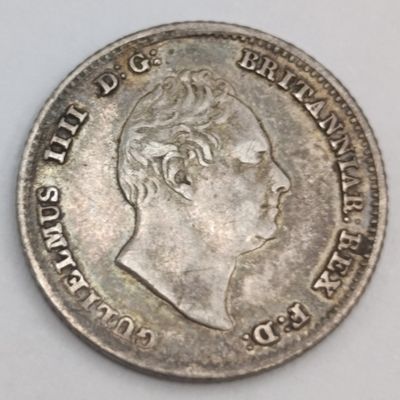Great Britian 1836 Four pence XF+
