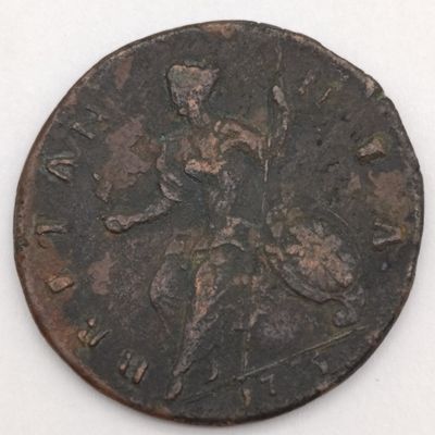 Great Britain 1735 half penny