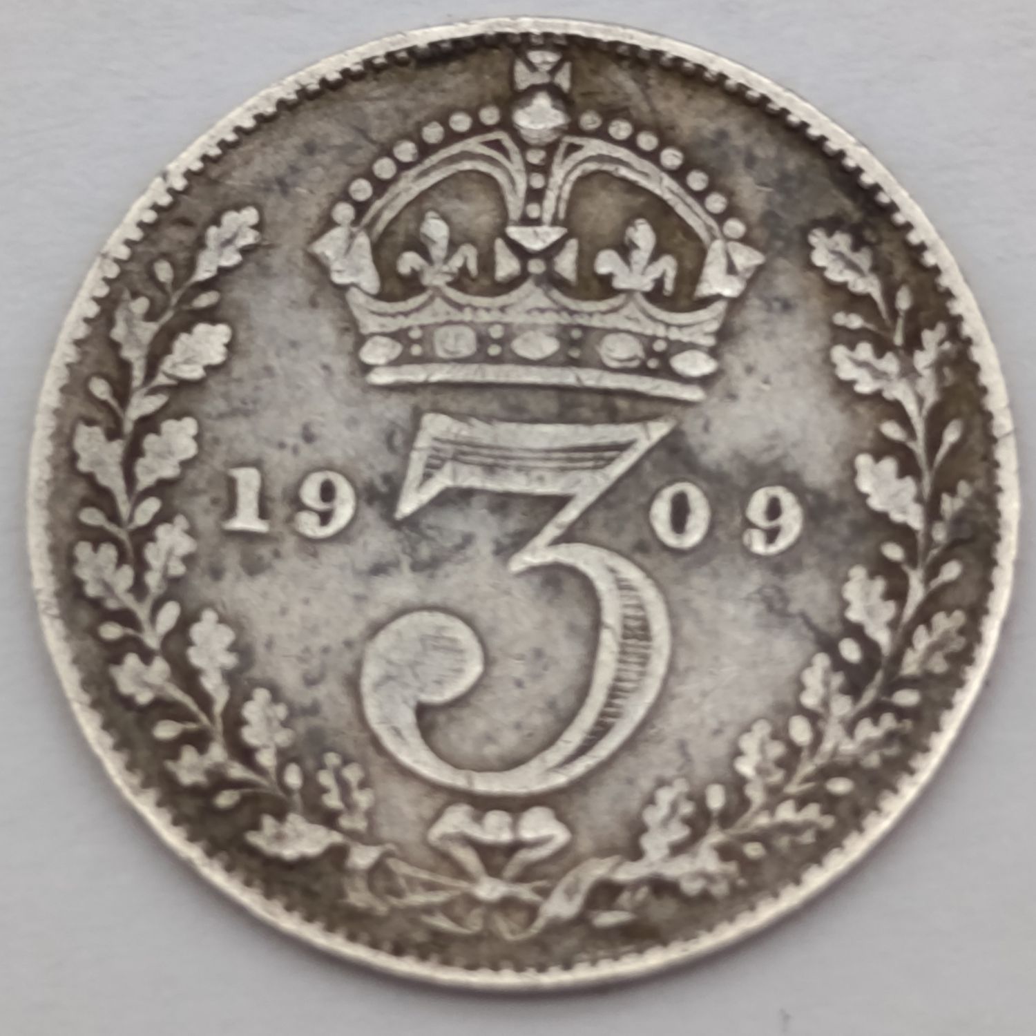 Great Britain 1909 Silver 3d