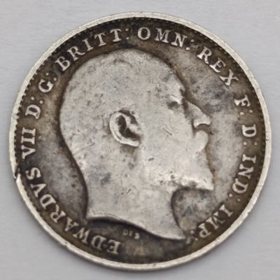Great Britain 1909 Silver 3d