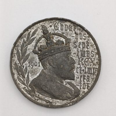 Great Britain Edward 7 Proclaimed as king medallion