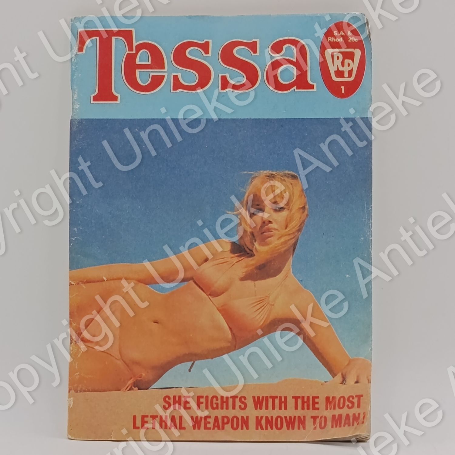 Photo book TESSA no 1 English - minimal damage