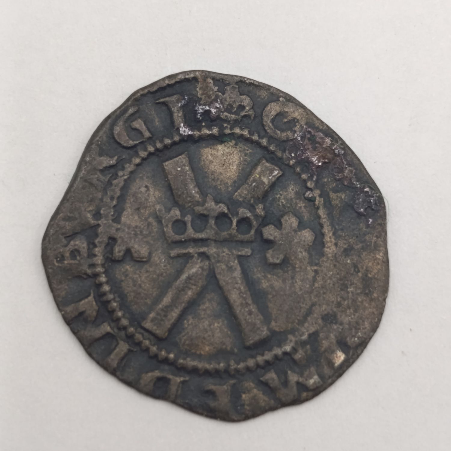 Scottish Sixpence - Bawbee - Reign of Mary Queen of Scots (1542-1567)