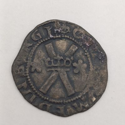 Scottish Sixpence - Bawbee - Reign of Mary Queen of Scots (1542-1567)