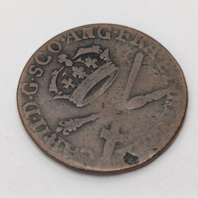 Scottish Turner Coin - Charles 2 - 1660-1685 - 2 pence