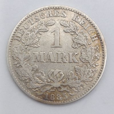 1885 J Deutsches Reich 1 Mark - VF