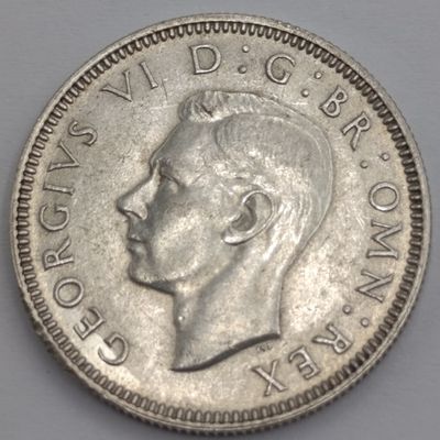 Great Britain 1941 shilling in excellent condition