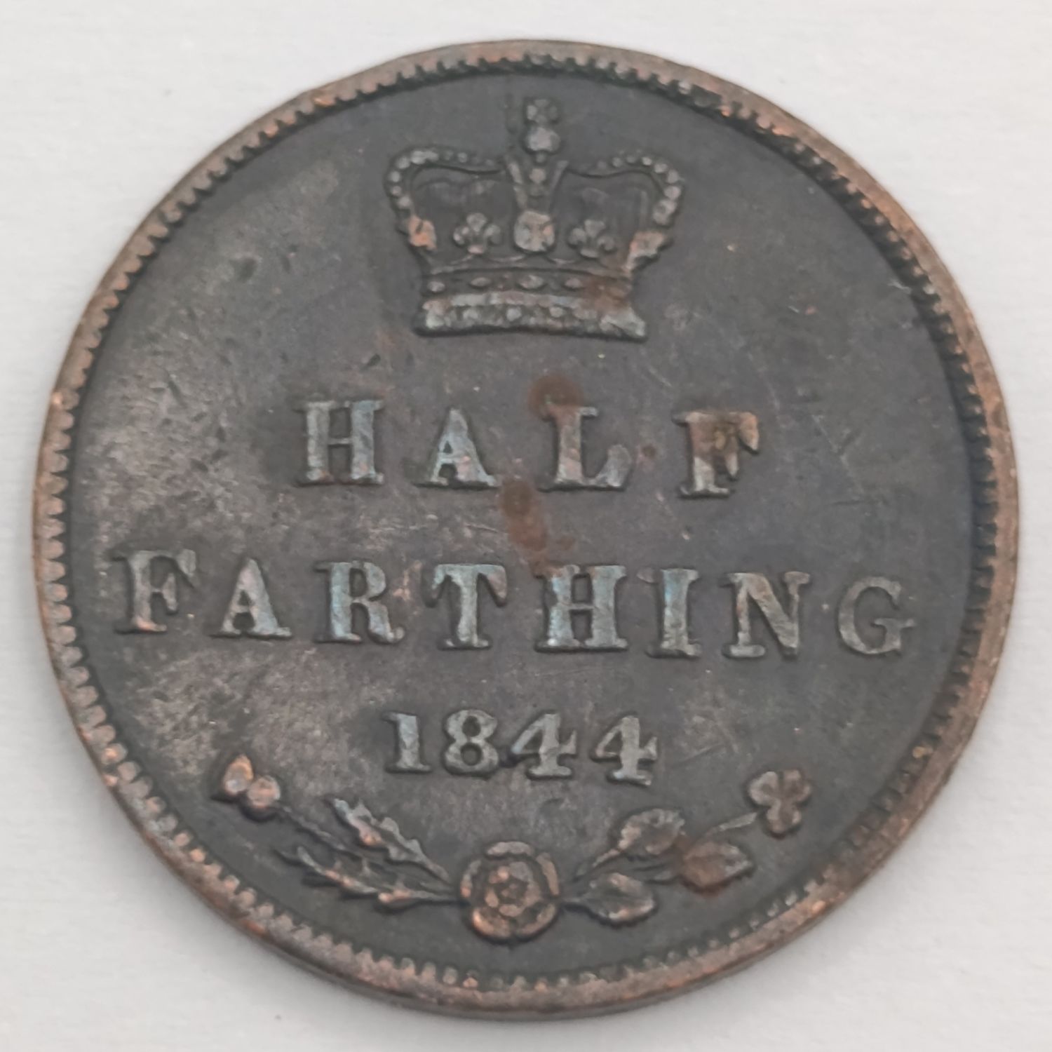 Great Britain 1844 half farthing - excellent condition