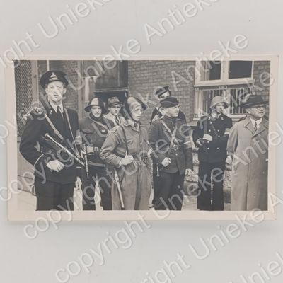WW2 photo - Members of the Danish resistance movement - Taken in Copehagen