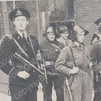 WW2 photo - Members of the Danish resistance movement - Taken in Copenhagen