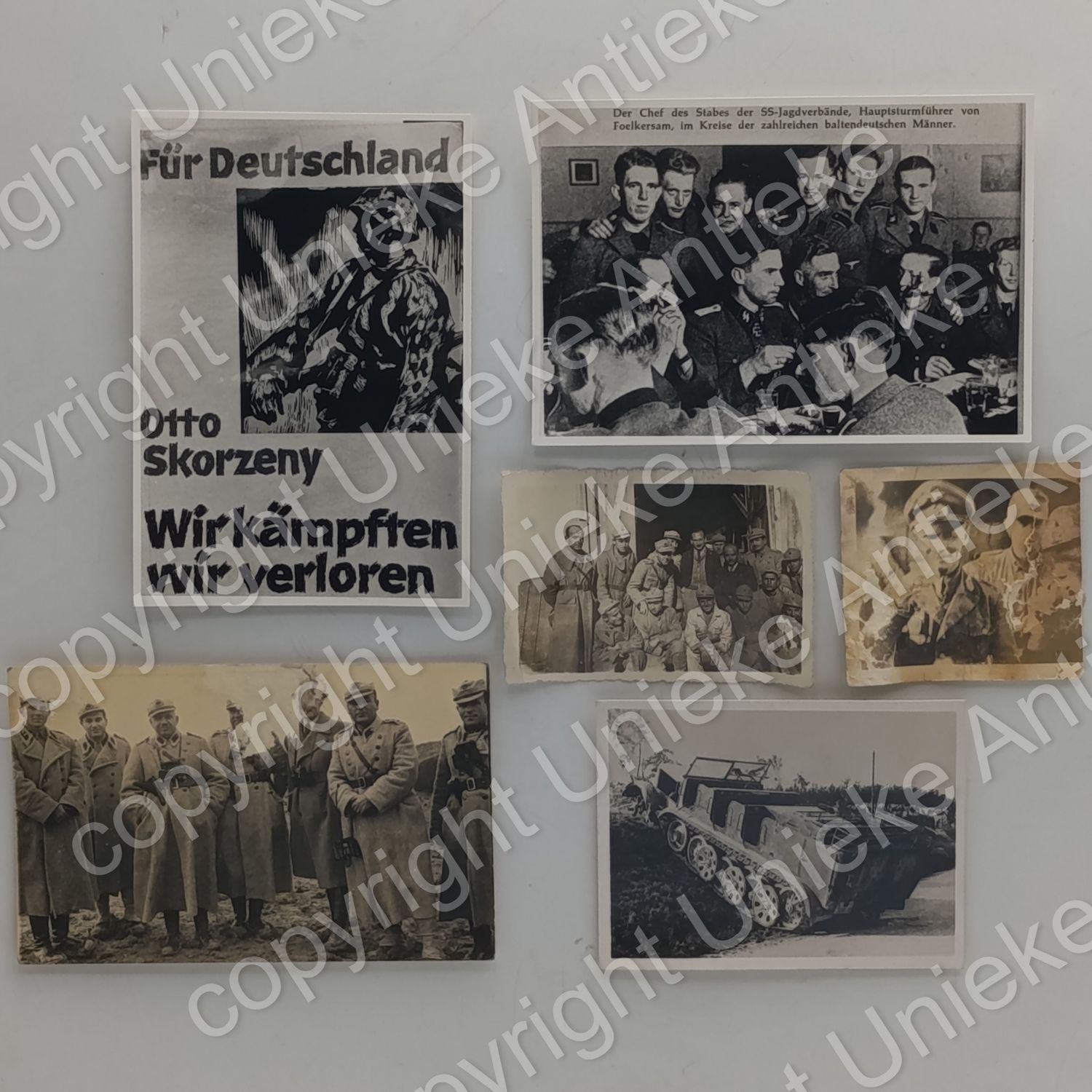 Lot of 6 AXIS WW2 photos