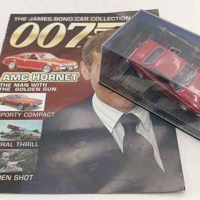 James Bond 007 AMC Hornet model car with booklet - The Man with the Golden gun