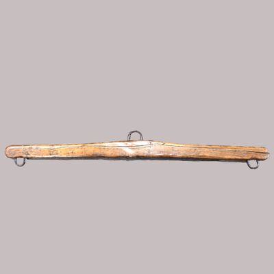 Antique wooden donkey cart yoke