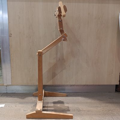 Vintage wooden foldable easel