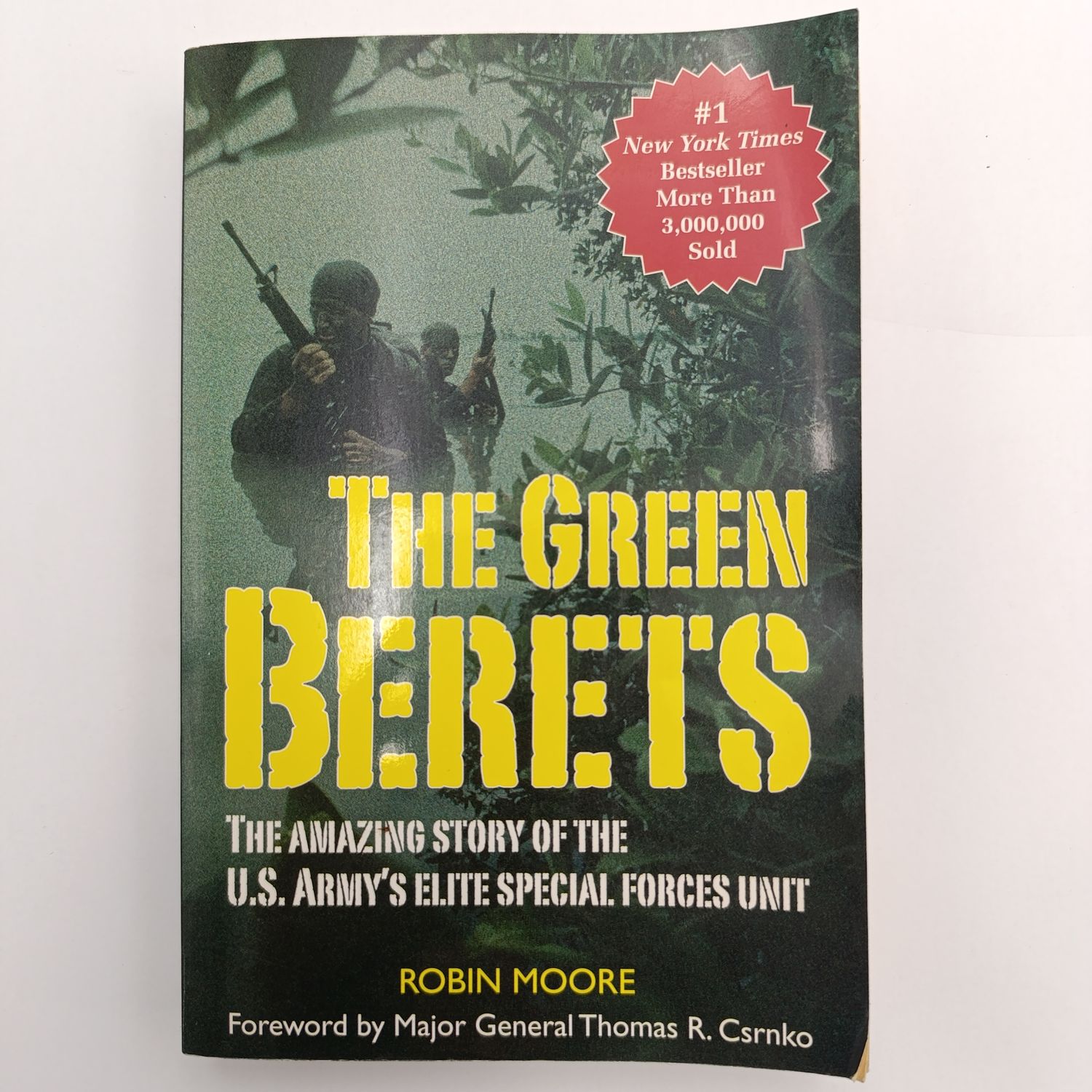 Book The green Berets by Robin Moore - The amazing story of the U.S. Army's special forces unit
