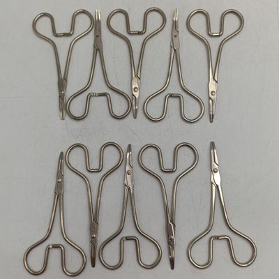 Lot of 10 Medical Hemostat Forceps