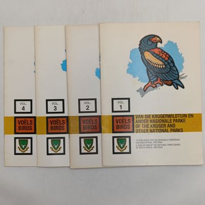 Birds of the Kruger and other national parks volume 1 to 4