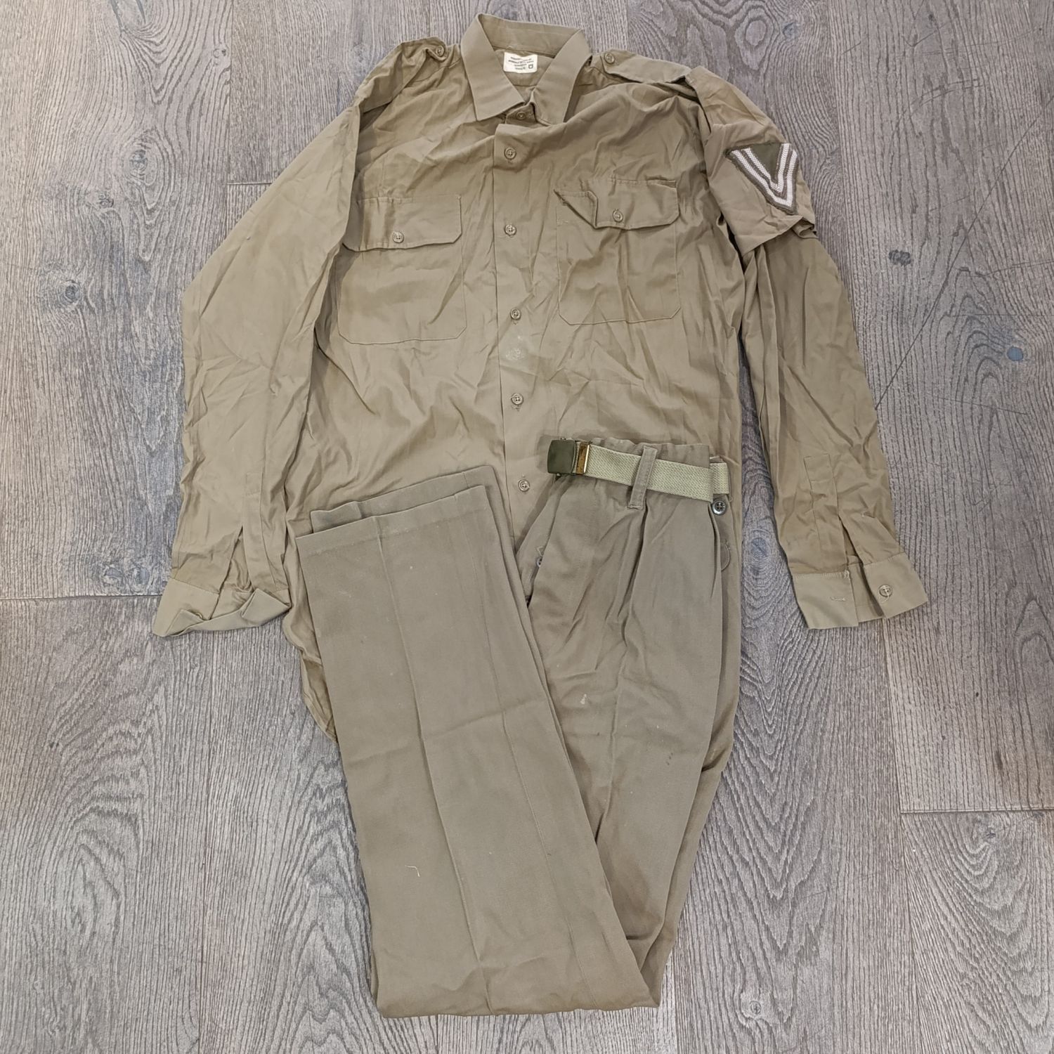 Early SA Army trousers and shirt