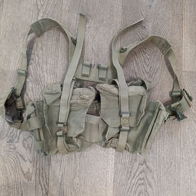 SADF webbing kidney pouches with yoke