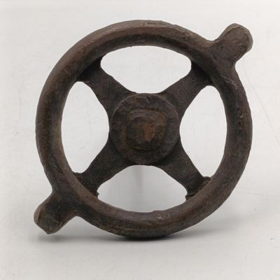 Vintage SA Railways brass boiler valve handwheel - no marking