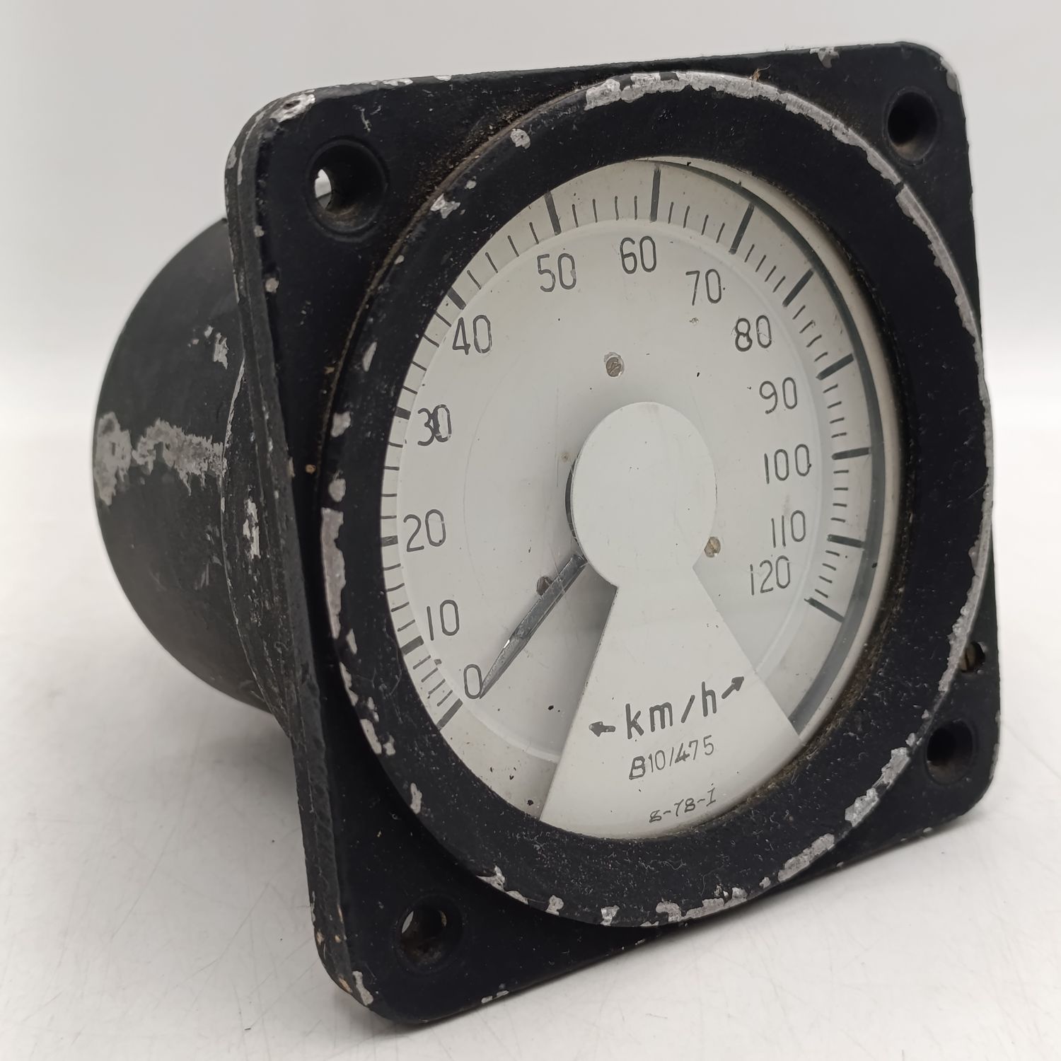Vintage Railway train speedometer - no markings - possibly SA Railways