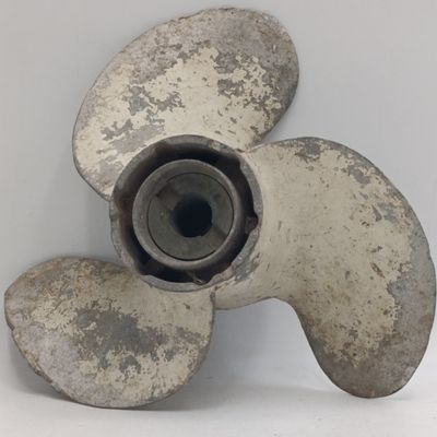 Vintage Aluminium boat propeller