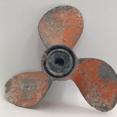 Vintage Aluminium boat propeller