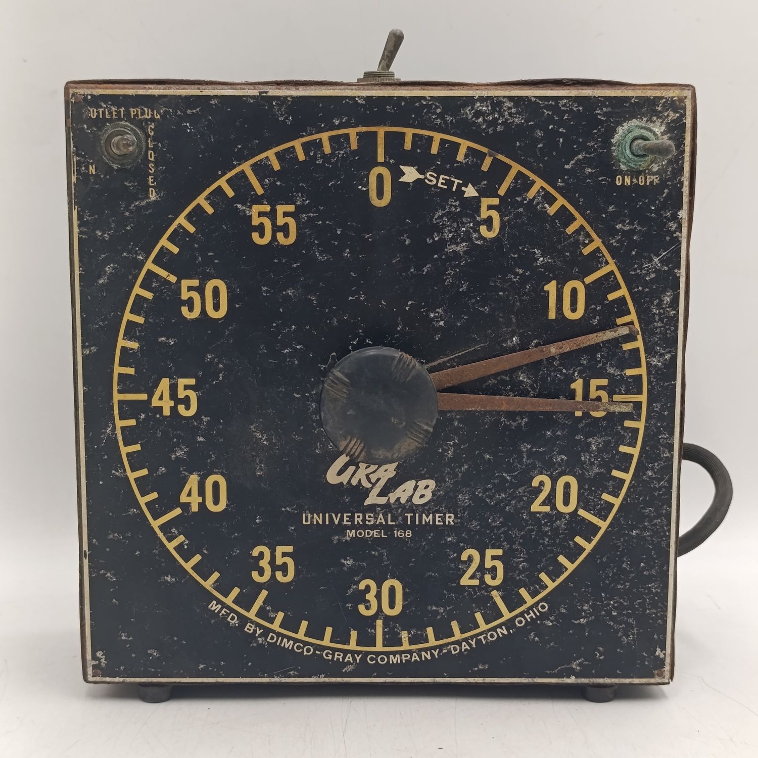 Vintage CarLab Universal timer model 168 - working