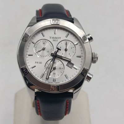 Tissot T-classic PR100 mens quartz chronograph watch - in box