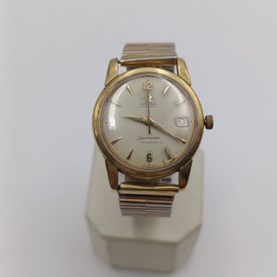 1956 Omega Seamaster Calendar Automatic mens watch - working - caliber 503 - serial 15227130